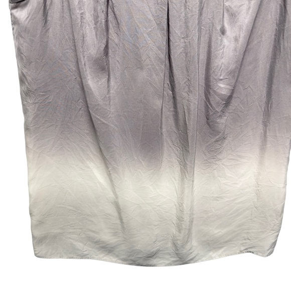 J. Crew 100% Silk Ombre Pleated Blouse - Picture 4 of 10